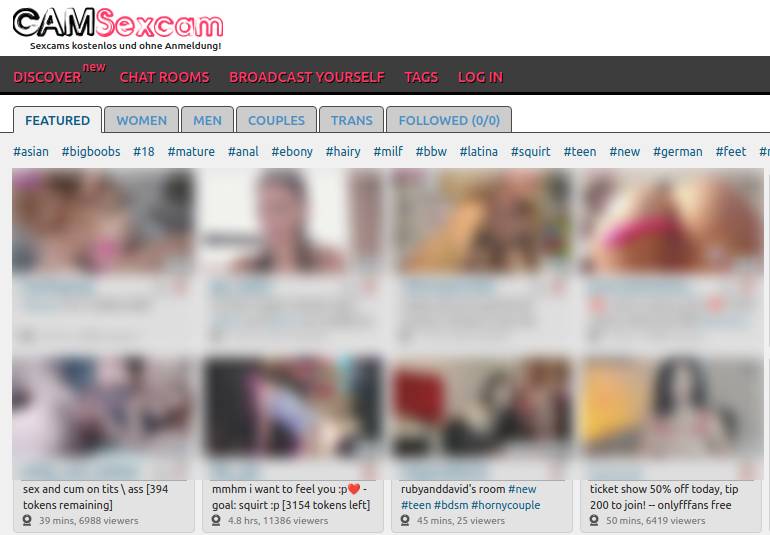 WebSites Similar to Camsexcam